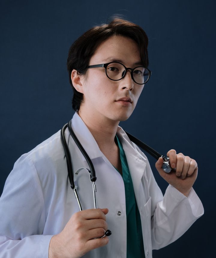 Fictional portrait of Dr. Arjun Rao, Cardiologist
