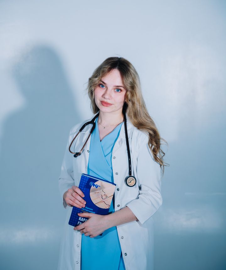 Fictional portrait of Dr. Priya Mehta, Interventional Cardiology